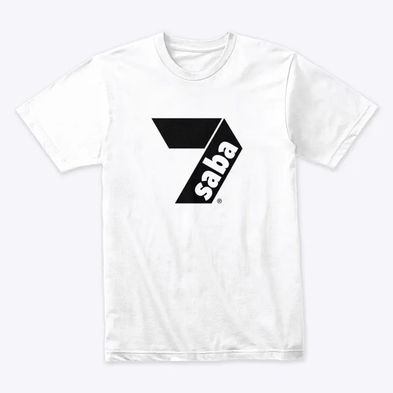 Saba Logo - Black