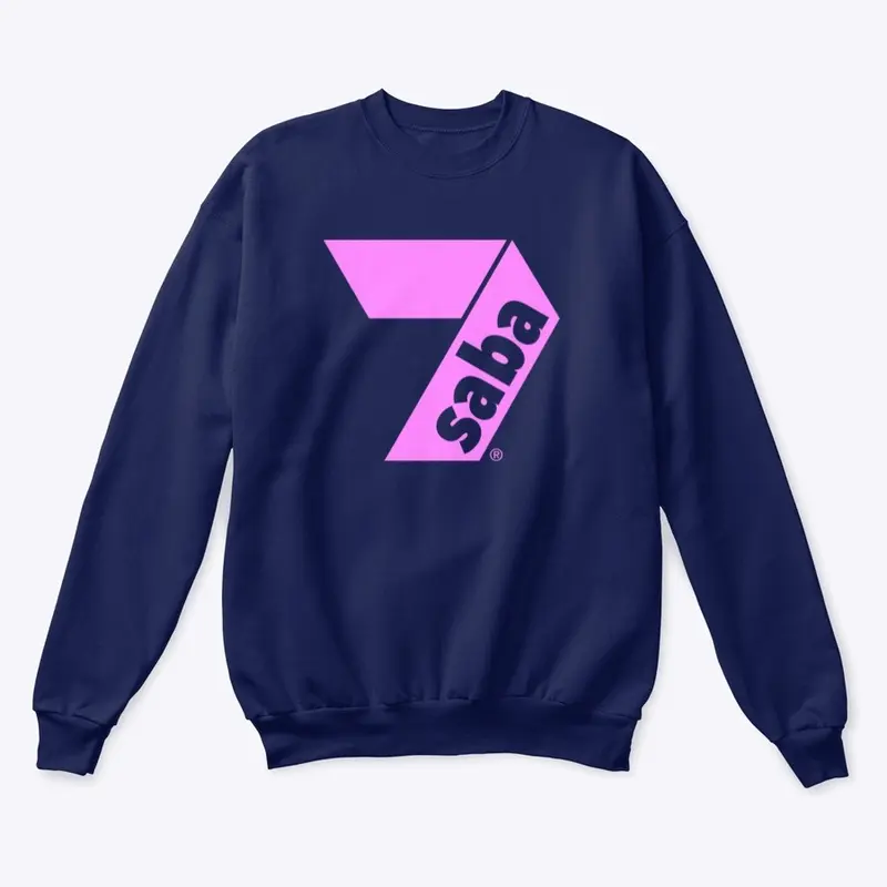 Saba Logo - Pink